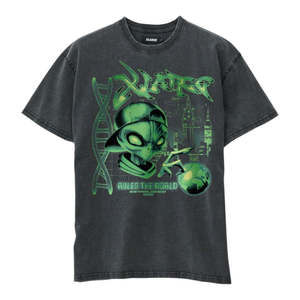 Xlarge Rules The World Tee - Pigment Black