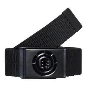 Accessories: Element Icon Webbing Belt - Flint Back