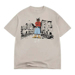 Color Bars x ODB Harlem Tee - Tan