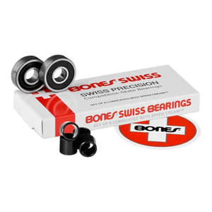 Skateboard Parts: Bones Swiss Bearings 8 Pack