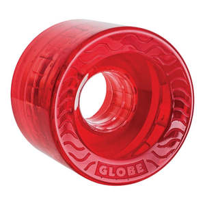Globe Retro Flex Cruiser Wheel 83a - 58mm Clear Red