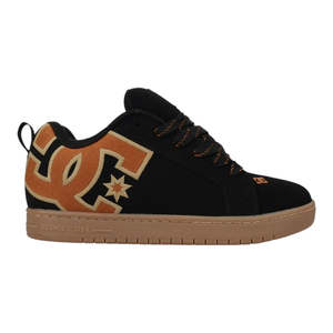 Mens Footwear: DC Court Graffik - Black/Brown/Gum
