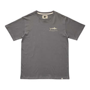 J.A.F Bluewater Critters Sea Tee - Charcoal