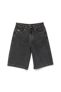 XLarge Baggy Bull Denim 91 Short - Washed Black