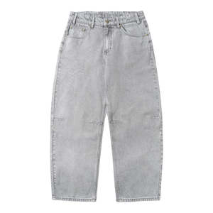 Butter Wide Cut Denim Jeans - Grey Wash