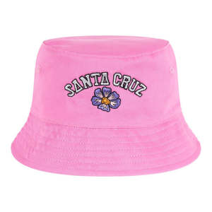 Santa Cruz Field Arch Youth Bucket Hat - Pink
