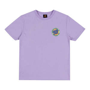 Youth: Santa Cruz MFG Dot Reverse Tee - Lavender