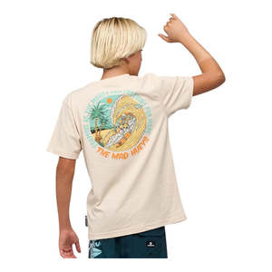 Youth: Mad Hueys Youth Frothing For More Tee - Cement