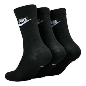 Nike Sportswear Everyday Essential Crew Socks 3 Pack - Black