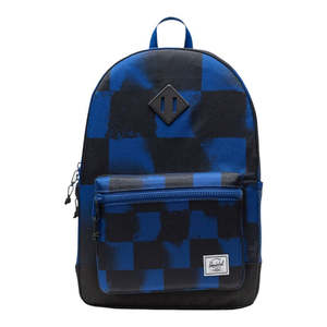 Herschel Heritage Kids Backpack - Stencil Checker Sodalite Blue