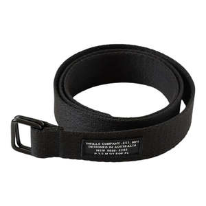 Belts: Thrills Minimal Belt - Black