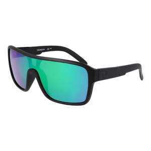 Sunglasses: Dragon Remix - Matte Black/LL Green Ion Polar