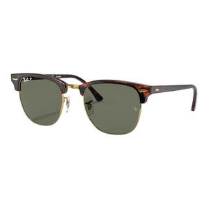 Sunglasses: Ray-Ban Clubmaster - Mock Tortoise Arista/G-15 Green