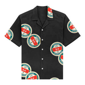 Shirts: Huffer X Steinlager Coasters Box Party Shirt - Black