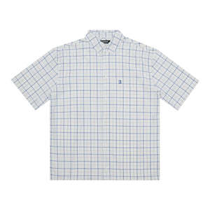 Shirts: Afends In-Hale Shirt - White