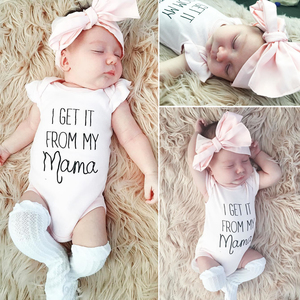 Products: I get it from my Mama Onesie with attitude Cheeky Monkeys