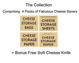 Storage Pack with Bonus Soft Cheese Knife