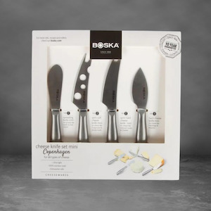 Products: Boska Copenhagen Mini Cheese Knife Set - Cheeselinks Australia