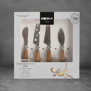 Products: Boska Oslo Mini Cheese Knife Set - Cheeselinks Australia