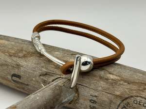 Bracelet: Leather Polo Bracelet