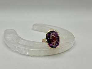 Ring: Jumbo Oval Amethyst Ring