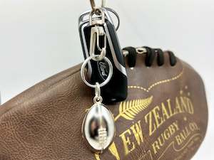 Jumbo Rugby Ball Keyring
