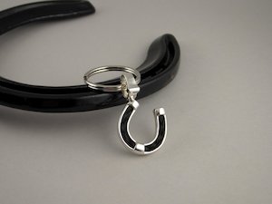 Accessories: Horsehair Shoe Keyring
