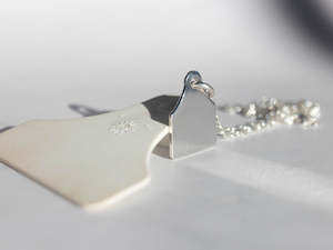 Cow Ear Tag Pendant | Large 24mm