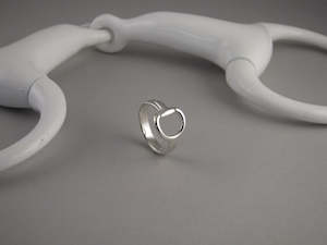 Rings: Half Snaffle Bit Ring | Small