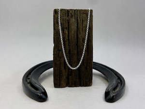 Chains: Fine Round Belcher Chain | Sterling Silver
