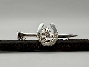 Stockpins: Birchwood Hunt Horseshoe Nail Stockpin