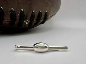 Stockpins: Tie Slide with Rugby Ball