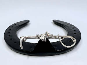 Hunt Whip Stockpin | Small | with Horse Head