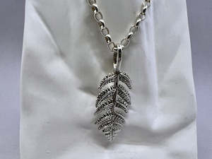 Silver Fern Pendant