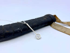 Polo Pendants: Polocrosse Racquet Pendant