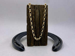 Large Oval Belcher Chain | Gold
