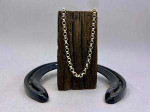 9ct Gold Chains: Medium Round Belcher Chain | Gold