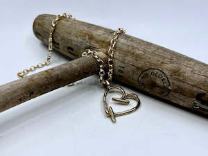 Preloved Items: Heart Polo Sticks Pendant | Preloved