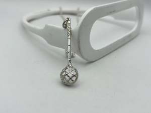 Large Polocrosse Racquet Pendant | End of Line
