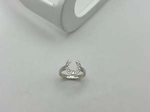 End Of Line: Small Shoe Ring with Diamonds | End of Line