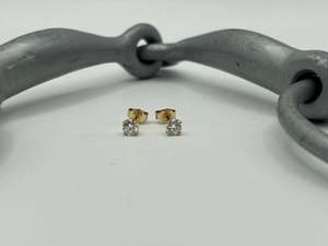 Lab Diamond Stud Earrings | .27ct