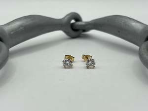 Lab Diamond Stud Earrings | .59ct