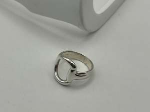 Preloved Items: Large Half Snaffle Ring | Sterling Silver | Preloved