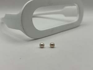Earrings: Pink Freshwater Pearl Stud Earrings | Mini 5mm