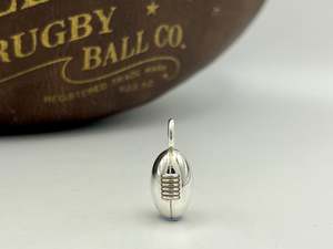 Pendants: Small Rugby Ball Pendant
