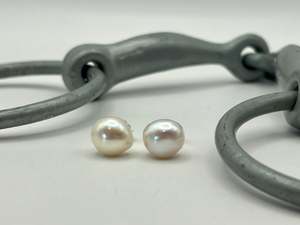 Earrings: Freshwater Baroque Pearl Earrings | 10-11mm