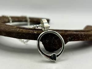 Pendants: Horseshoe Nail Eternity Pendant