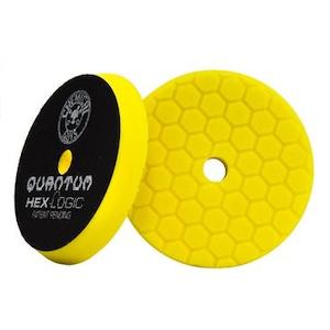 Hex-Logic Quantum Buffing Pad (6.5" Inch) Yellow