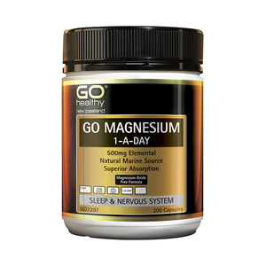 Products: GO HEALTHY MAGNESIUM 1 A DAY 200CAPS - CHEMi - NZ Health Supplements & Cosmetics