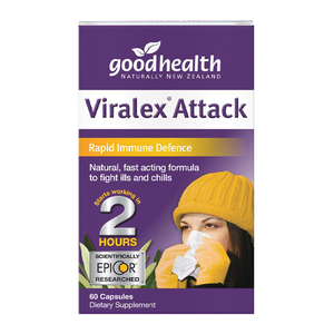 Products: GOOD HEALTH VIRALEX ATTACK 60CAPS - CHEMi - NZ Health Supplements & Cosmetics